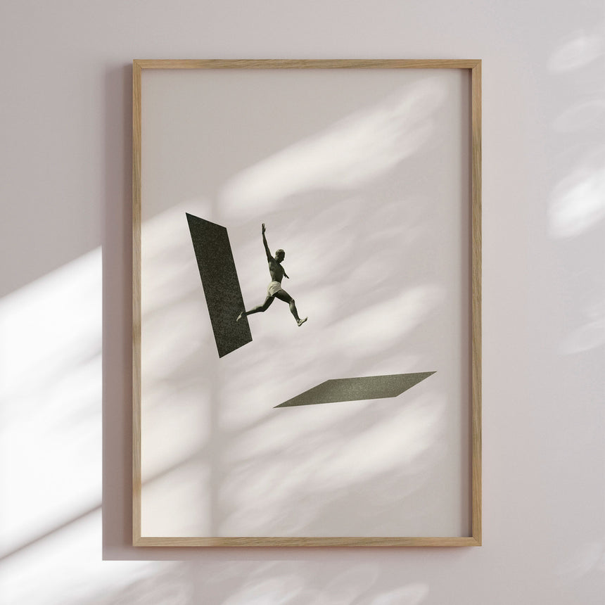 Plakat - Not The One to Wait - Maarten Léon