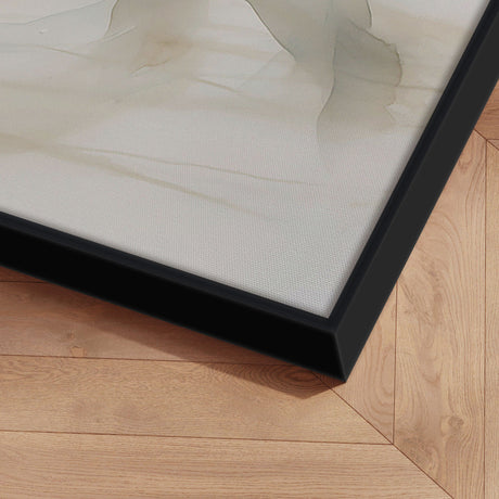 Premium maleri med sort ramme - Blue Storm III - E. Thorne - Incado