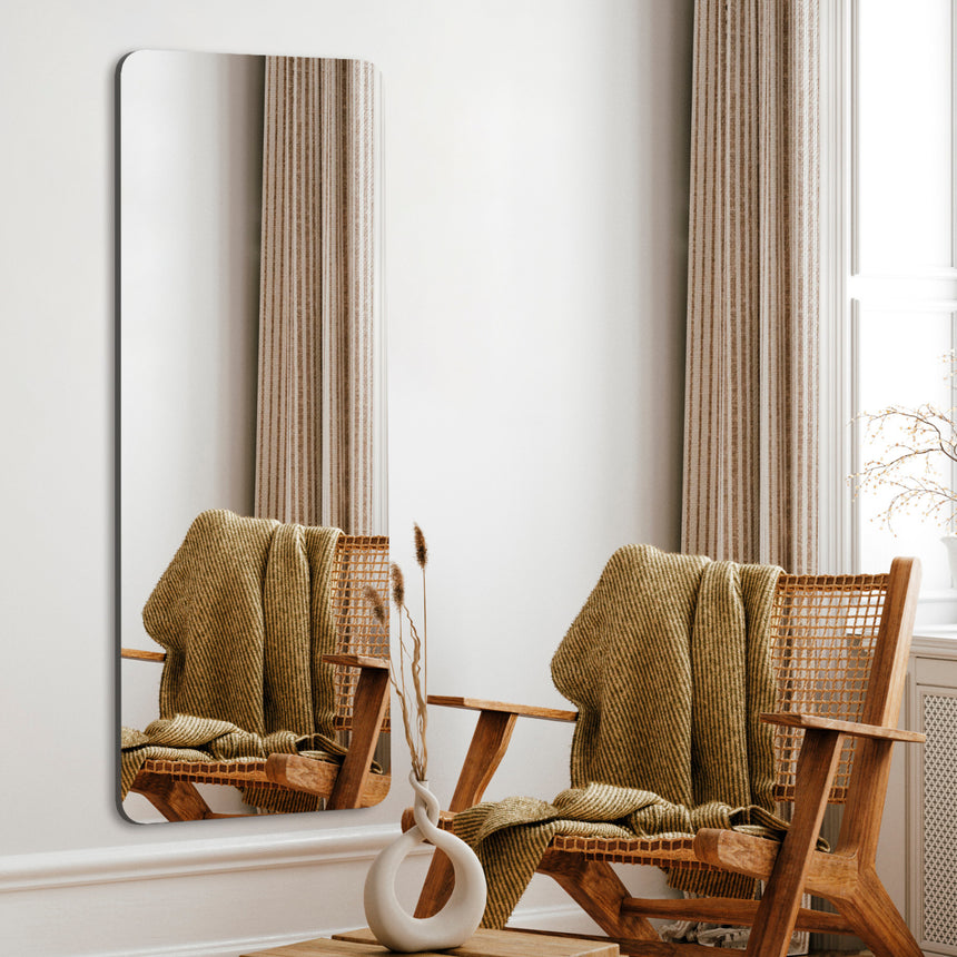 Aflangt spejl - Sleek - Incado