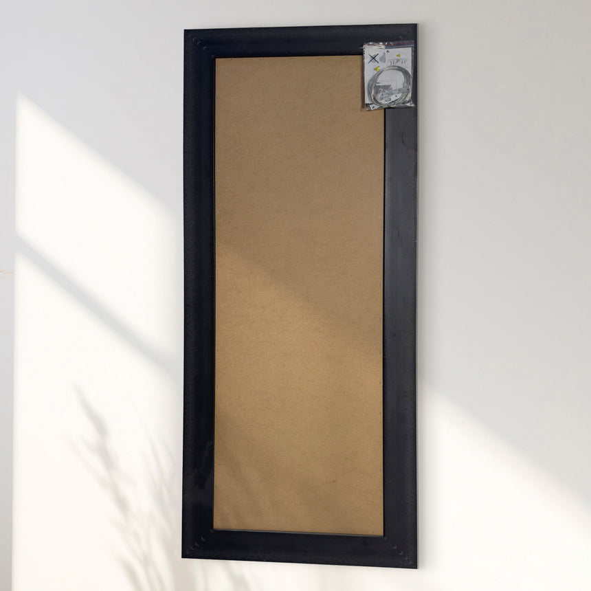 Antik spejl med sort ramme - Incado
