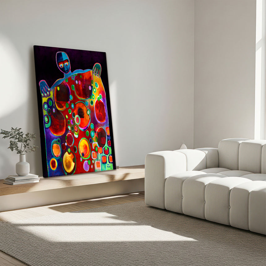 Lærredstryk - Man Show Collection - Susse Volander