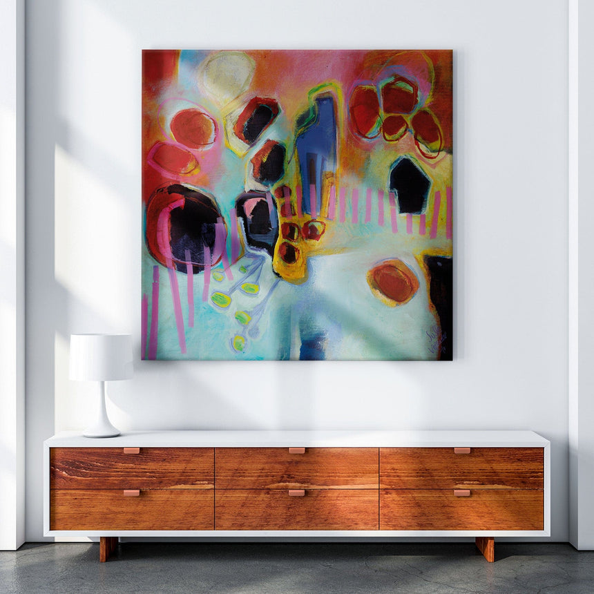 Lærredstryk - Animal Abstracts IV - Susse Volander - Incado