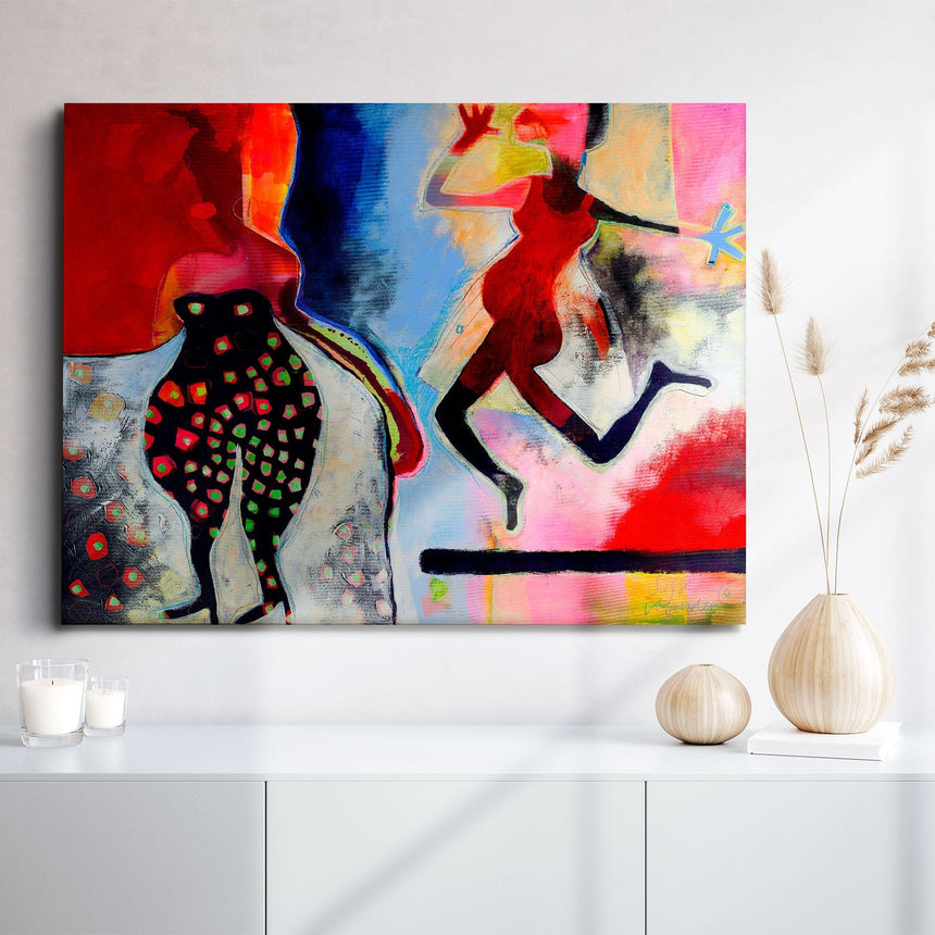 Lærredstryk - Damerne Der Venter - Susse Volander - Incado