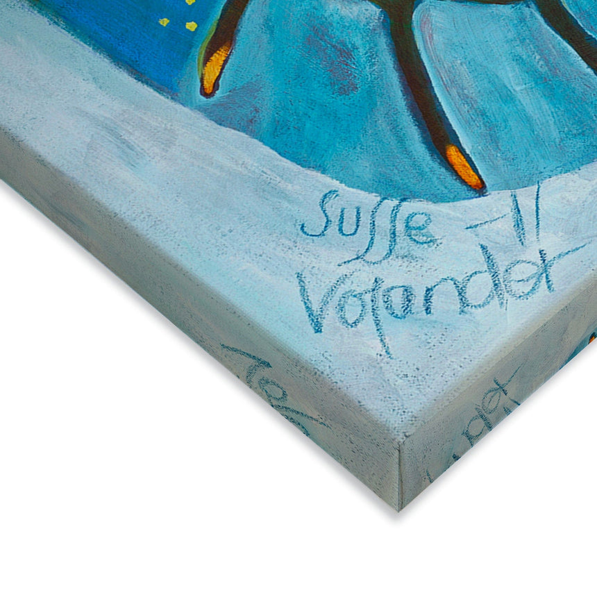 Lærredstryk - Jellyfish Party - Susse Volander - Incado