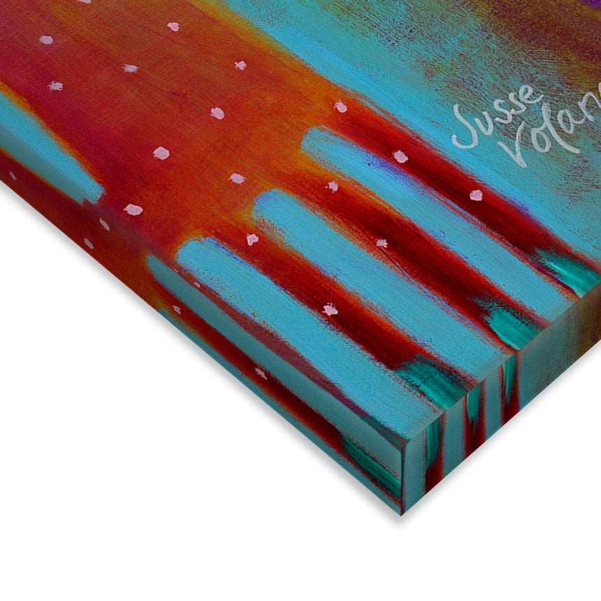 Lærredstryk - They See Each Other - Susse Volander - Incado