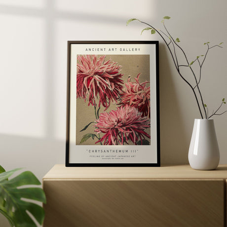Plakat - Chrysanthemum III - Ancient Art - Incado