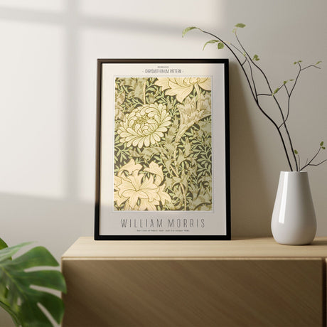 Plakat - Chrysanthemum Pattern - William Morris - Incado