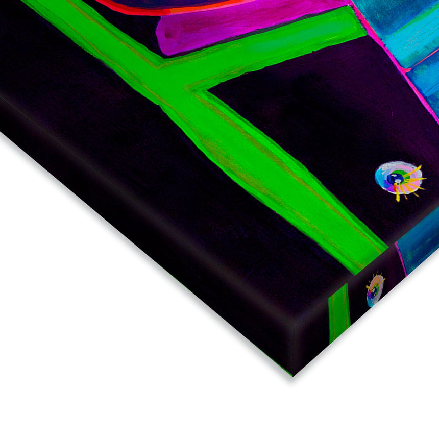 Lærredstryk - Now Where Is - Susse Volander - Incado