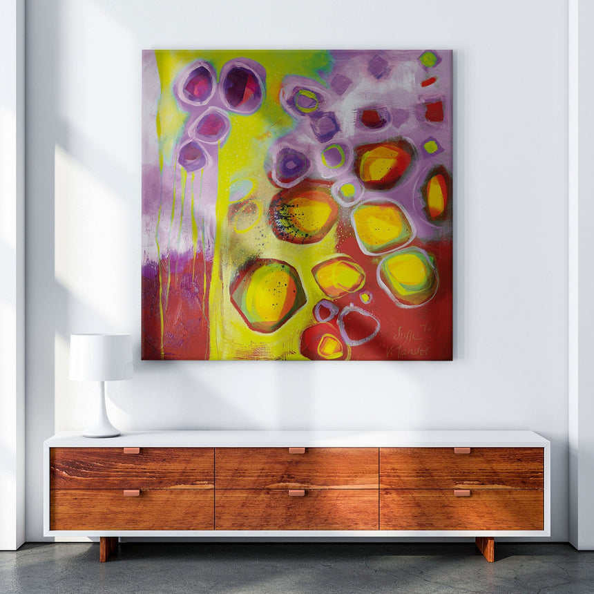 Lærredstryk - Knit a Hole II - Susse Volander - Incado