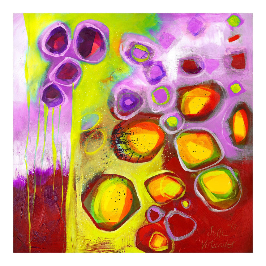 Lærredstryk - Knit a Hole II - Susse Volander - Incado