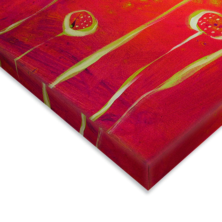 Lærredstryk - Knit a Hole I - Susse Volander - Incado