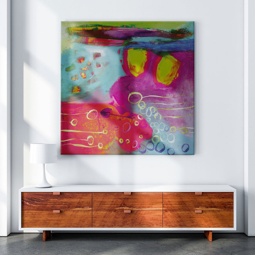 Lærredstryk - Knit a Hole I - Susse Volander - Incado