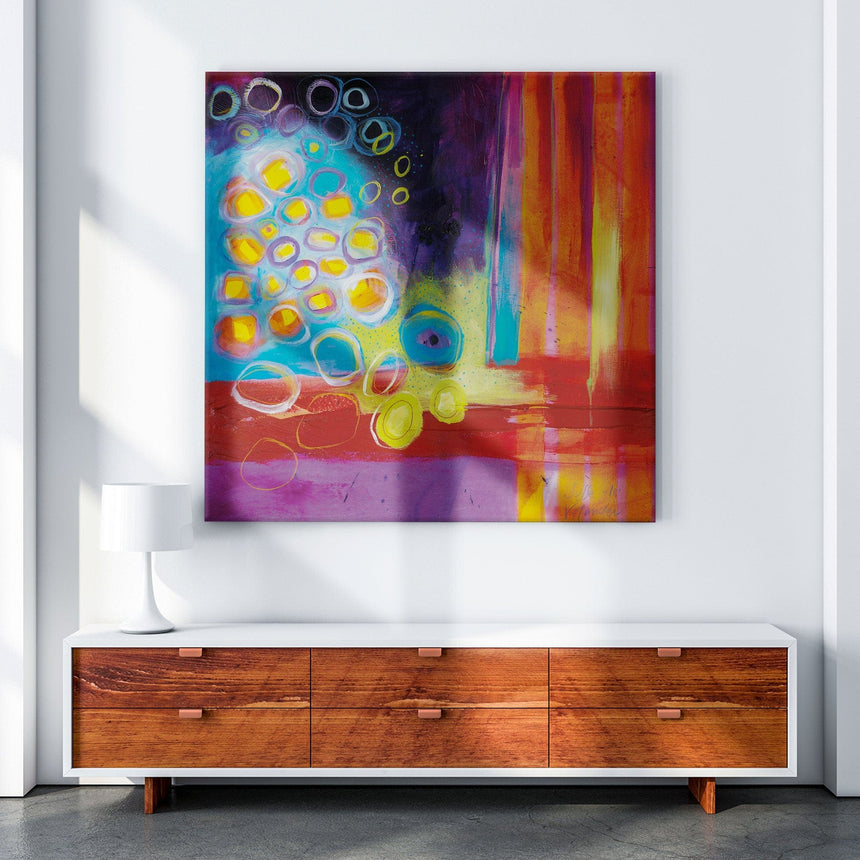 Lærredstryk - Knit a Hole III - Susse Volander - Incado