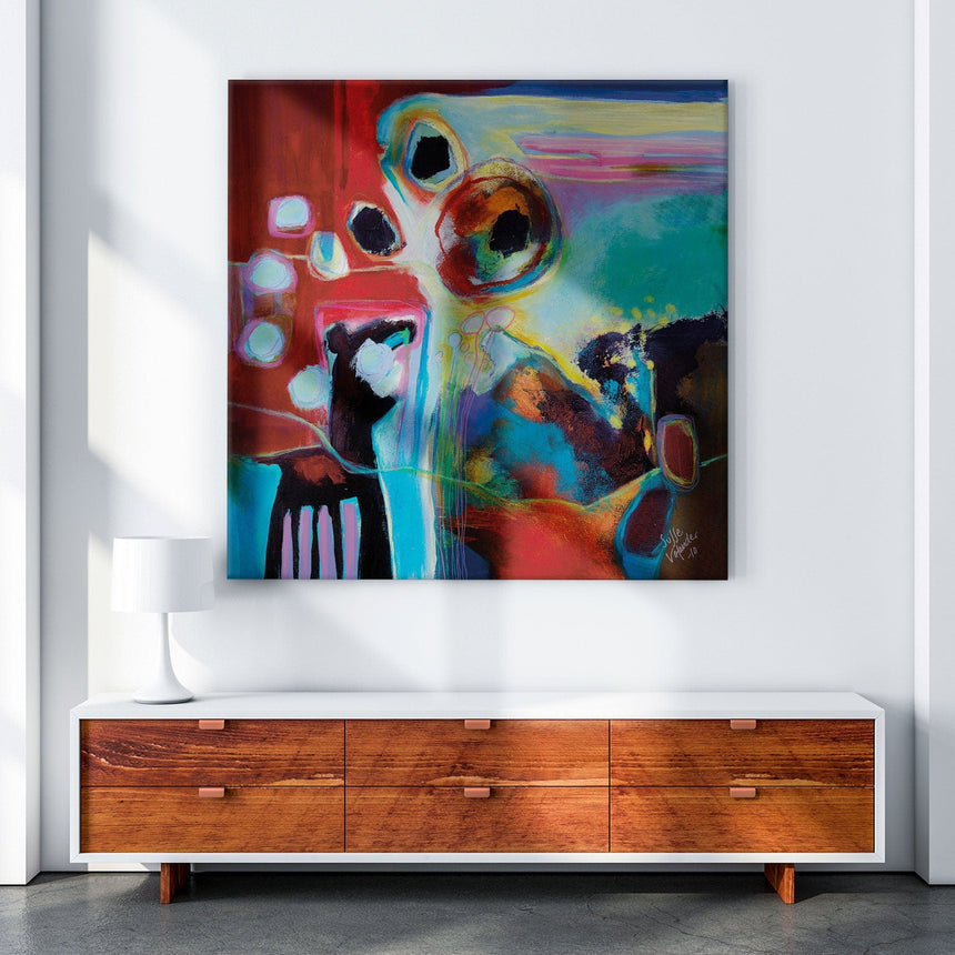 Lærredstryk - Animal Abstracts I - Susse Volander - Incado