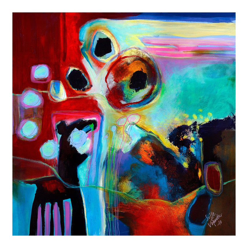 Lærredstryk - Animal Abstracts I - Susse Volander - Incado