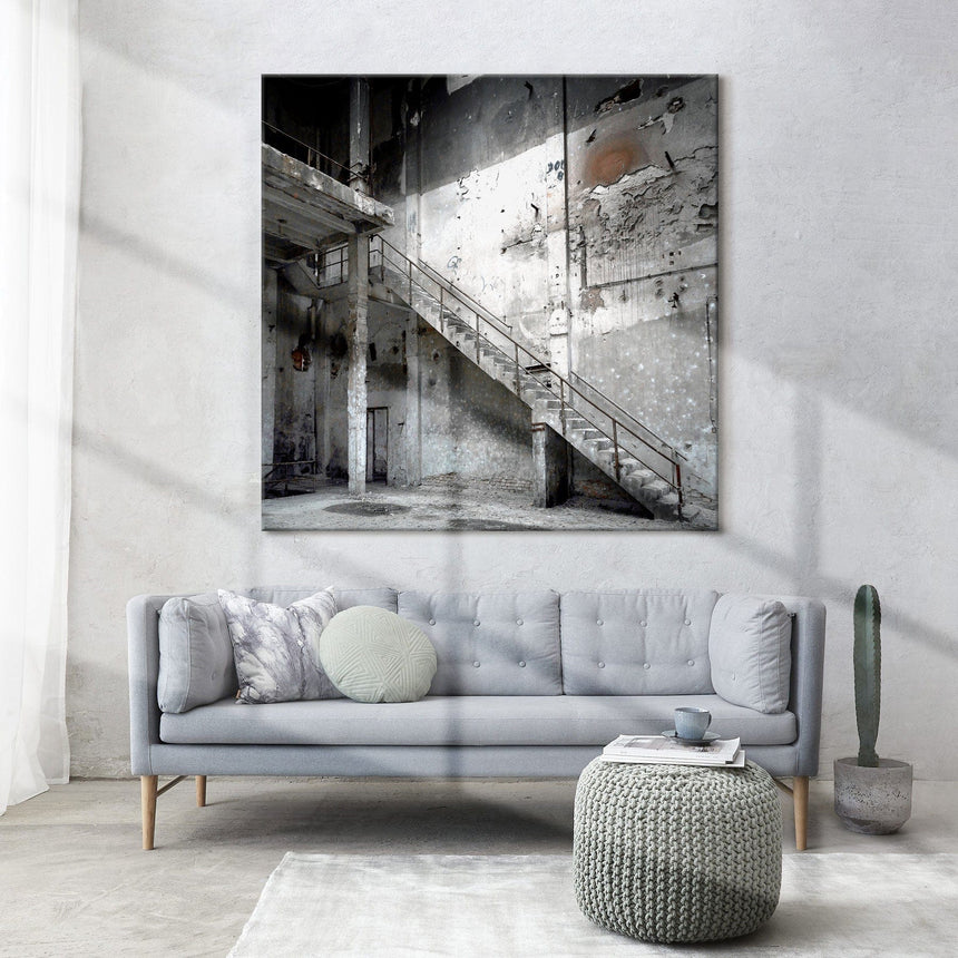 Lærredstryk - Stairs - Incado