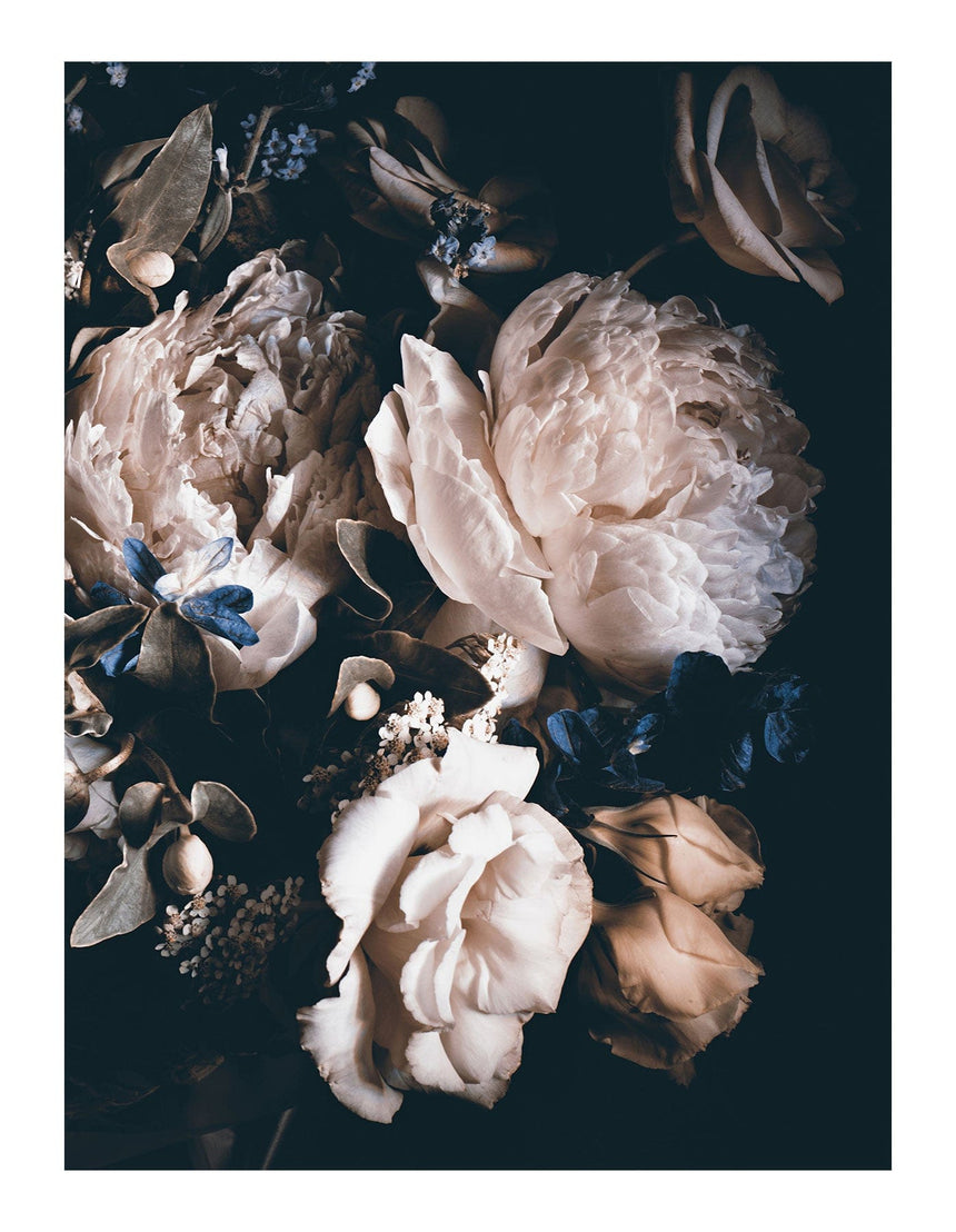 Lærredstryk - Just Blue - Incado