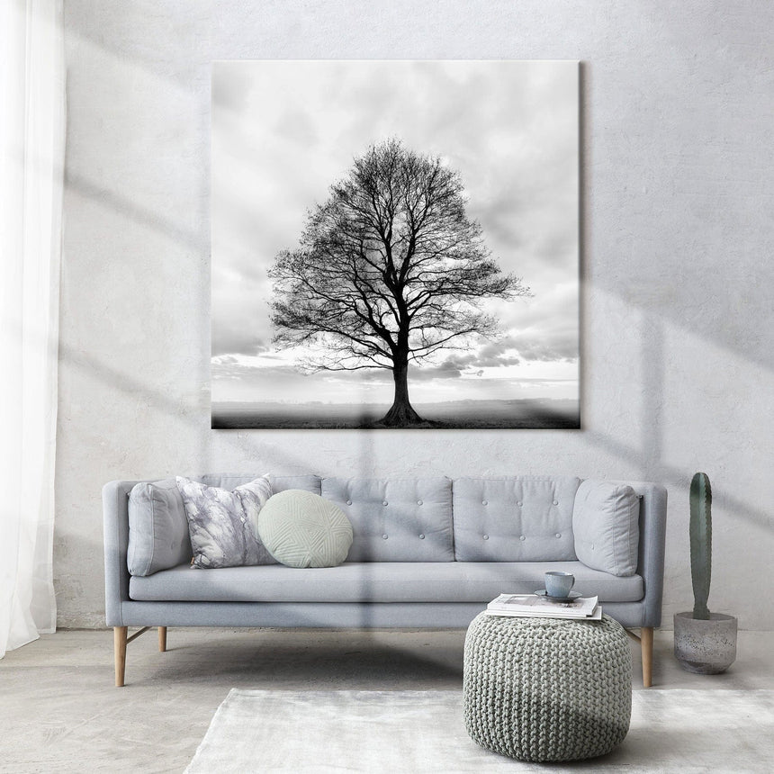 Lærredstryk - Lonely Tree - Incado