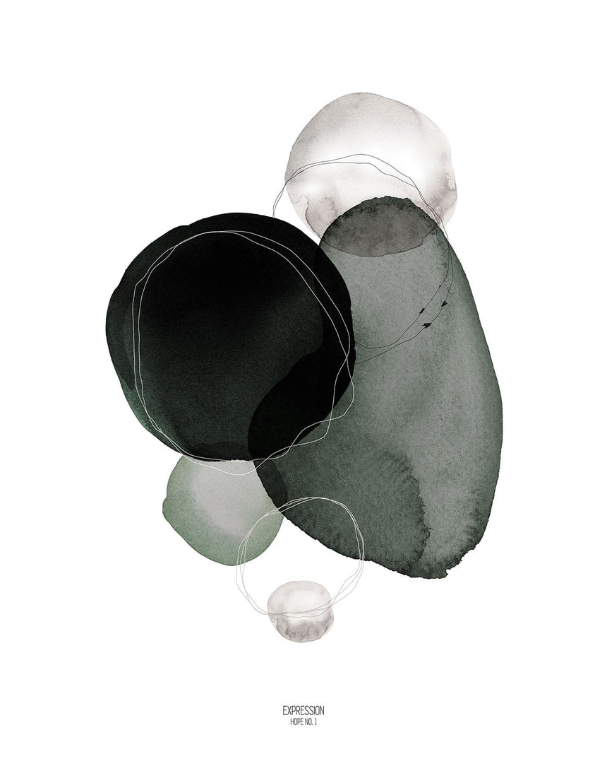 Lærredstryk - Hope No. 2 - Incado