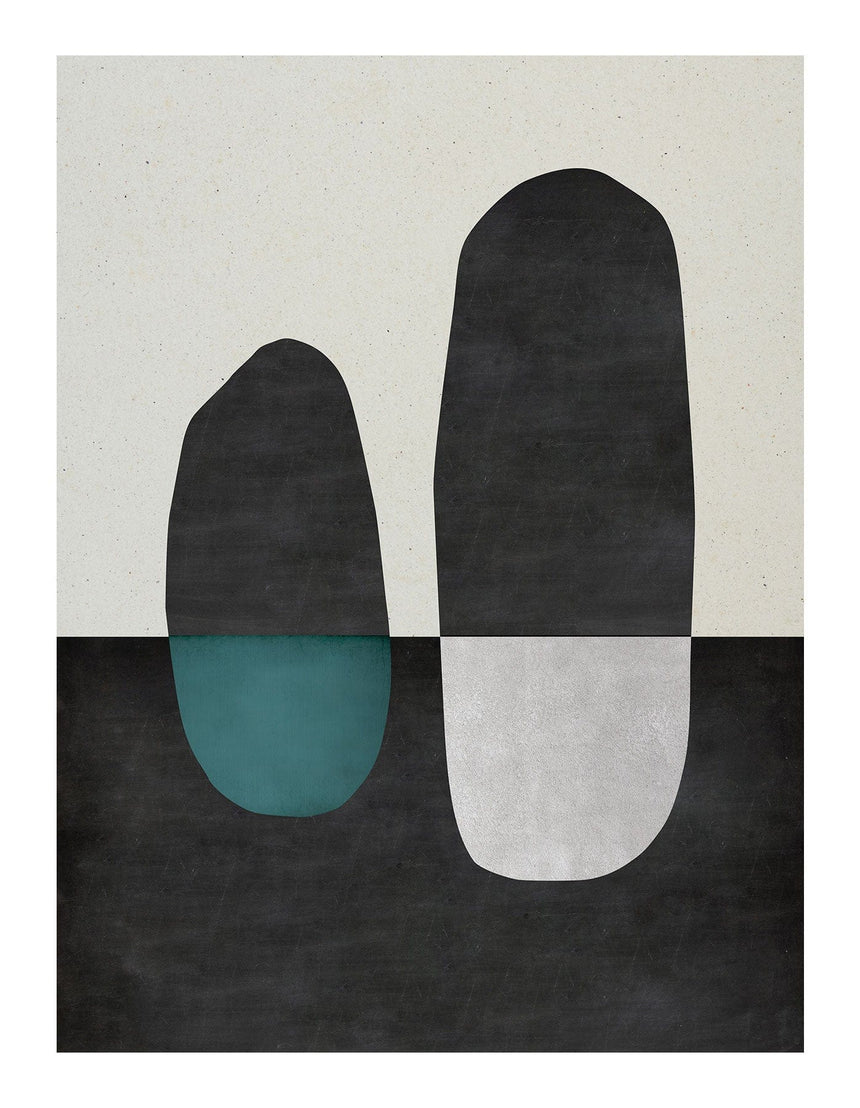 Lærredstryk - Icebergs - Incado