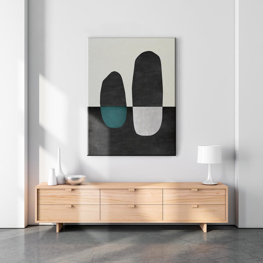 Lærredstryk - Icebergs - Incado