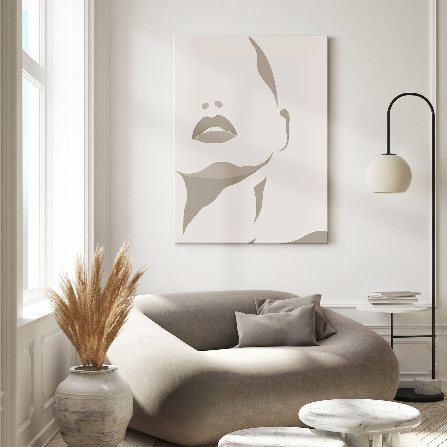 Lærredstryk - Head Up High - Incado