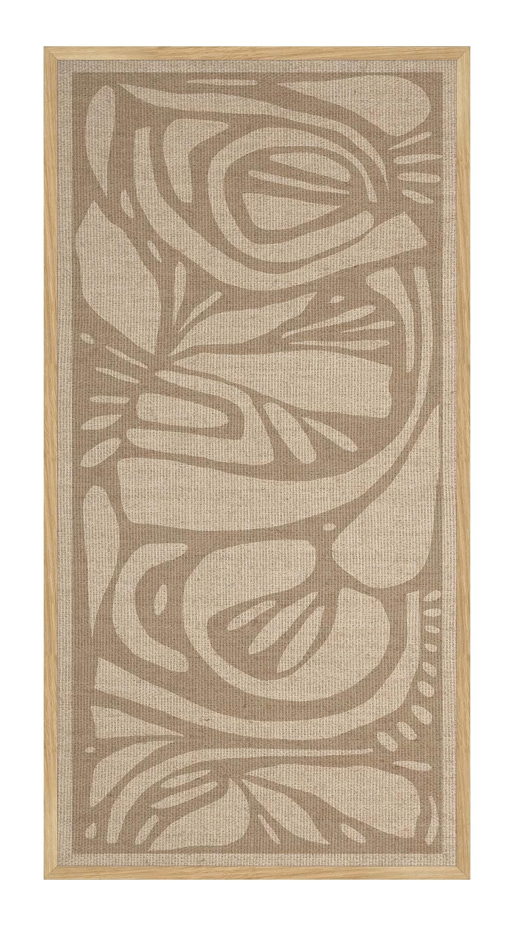 Hør lærredstryk - Abstract Decoration - Incado