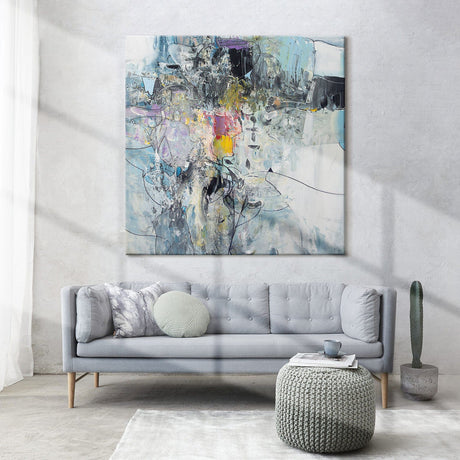 Lærredstryk - Abstraction - Incado