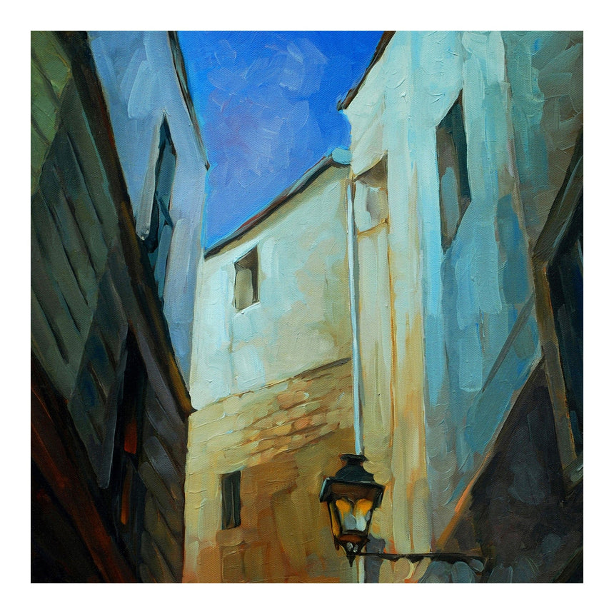 Lærredstryk - Evening Walk - Incado