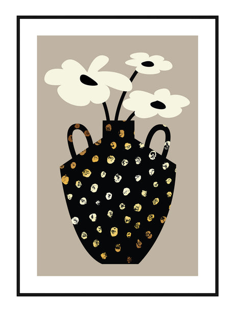 Plakat - Flower vase - Incado
