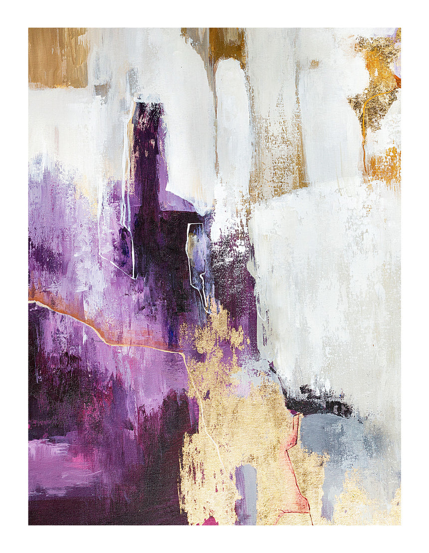 Lærredstryk - Abstract IV - Incado