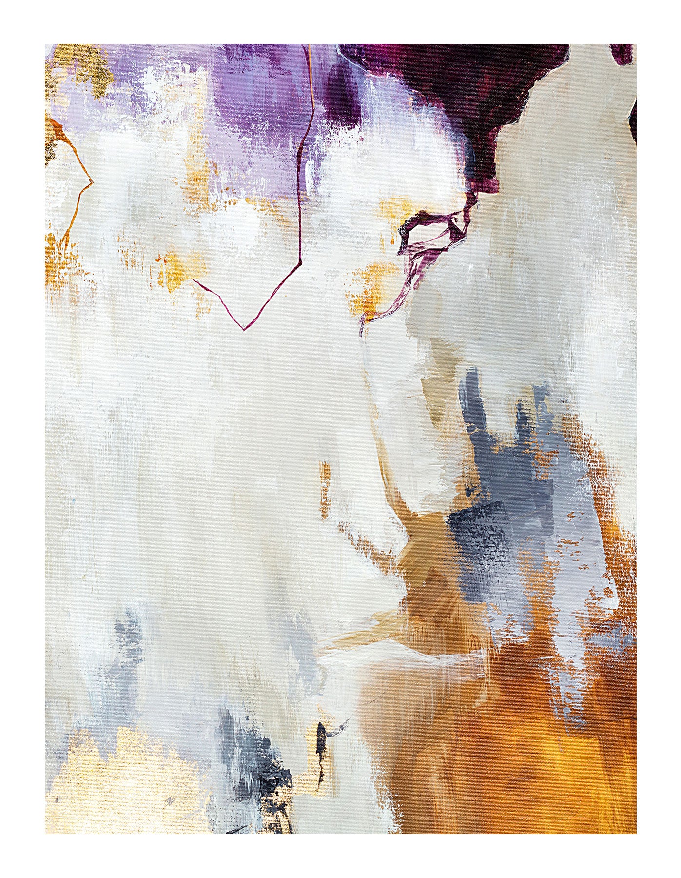 Lærredstryk - Abstract V - Incado