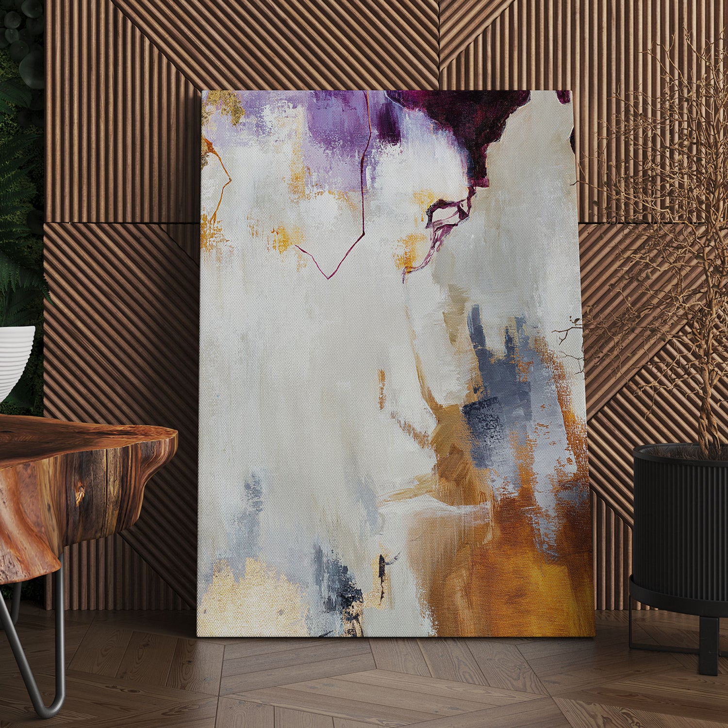 Lærredstryk - Abstract V - Incado