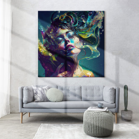 Lærredstryk - Vivid II - Incado