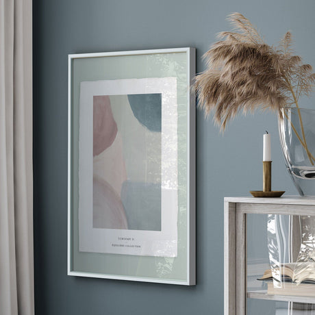 Luksus plakat med grøn ramme - Elementary VI - Artist Paper - Incado