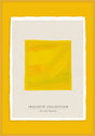 Luksus plakat med gul ramme - Yellow Square - Artist Paper - Incado