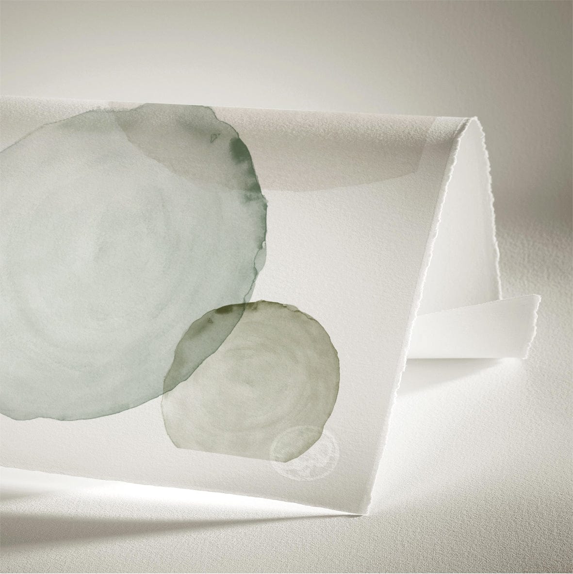 Luksus plakat med egetræsramme - Bubble Tea Oak - Artist Paper - Incado