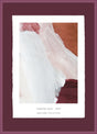 Luksus plakat med lilla ramme - Elementary Pastel - Abstract I - Artist Paper - Incado