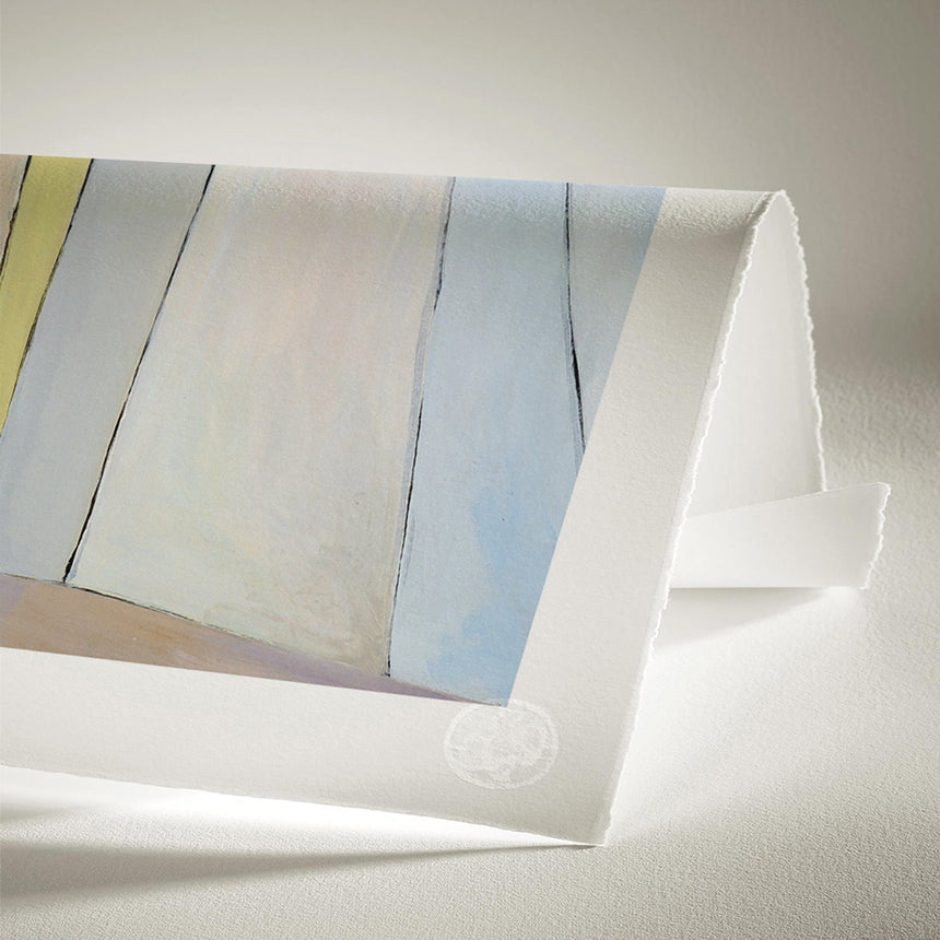 Luksus plakat med brun ramme - Paper Fold - Artist Paper - Incado