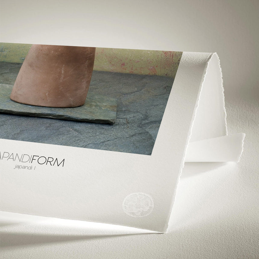 Luksus plakat med brun ramme - Japandi I - Artist Paper - Incado