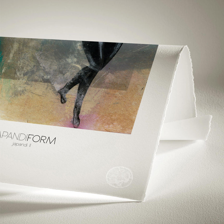 Luksus plakat med brun ramme - Japandi II - Artist Paper - Incado