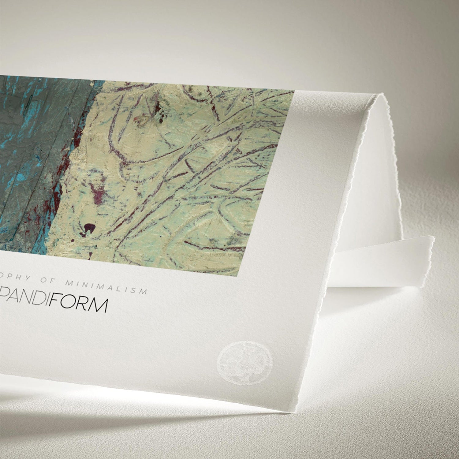 Luksus plakat med egetræsramme - Japandi VIII - Artist Paper - Incado