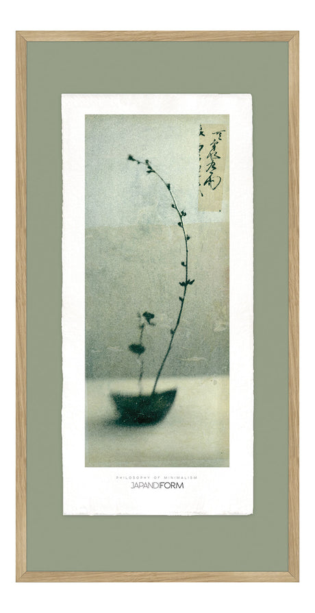 Luksus plakat med egetræsramme - Growing - Artist Paper - Incado