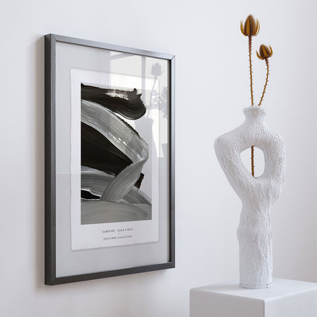 Luksus plakat med sort ramme - Black & White - Artist Paper - Incado