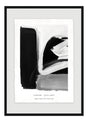 Luksus plakat med sort ramme - Black & White II - Artist Paper - Incado