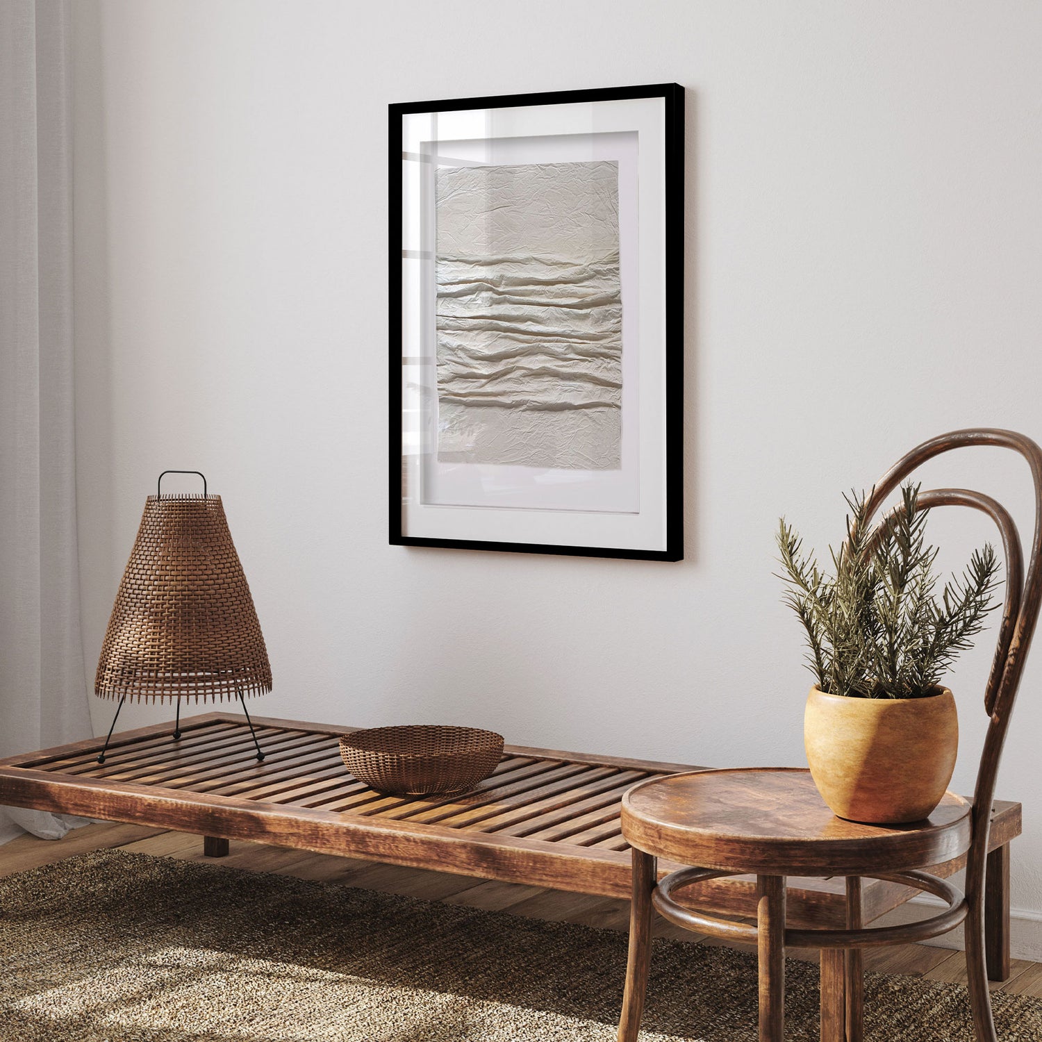 Struktur maleri - Middle - Canvas Fold - Incado