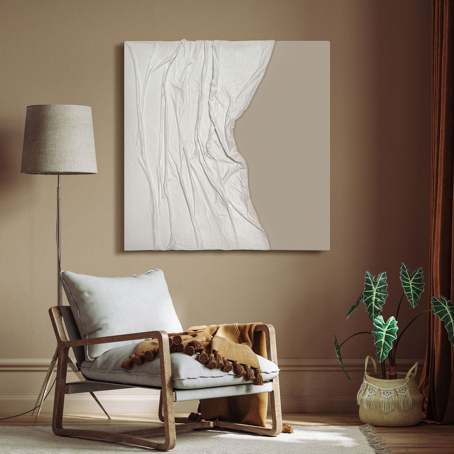 Struktur maleri - Edge - Canvas Fold - Incado