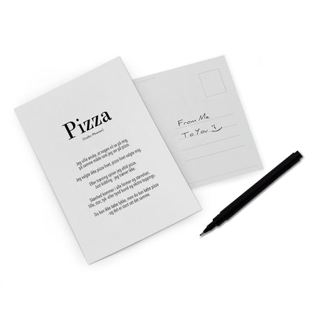 Art Card - Pizza - Incado