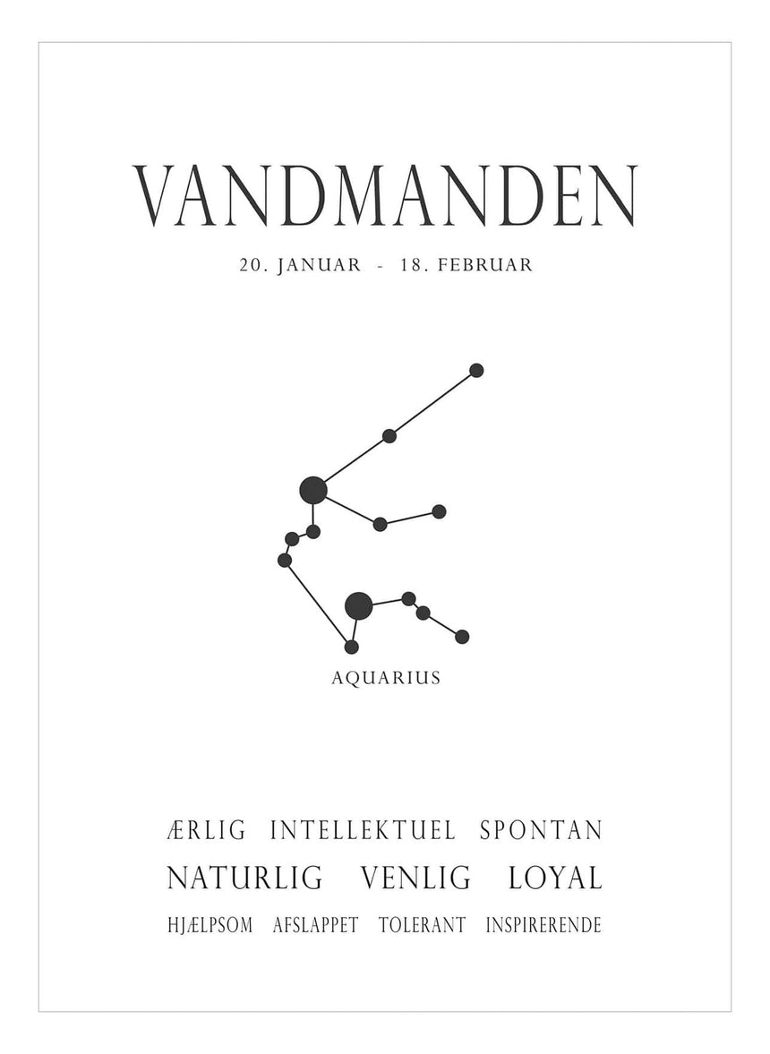 Art Card - Vandmanden - Incado