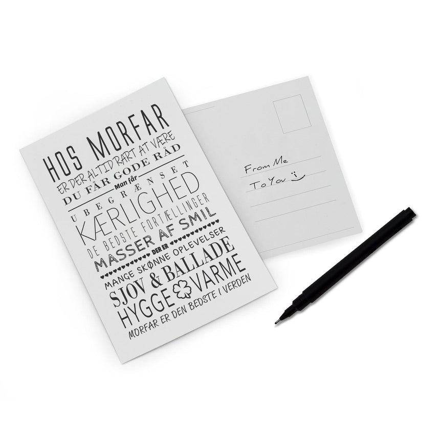 Art Card - Hos Morfar - Incado